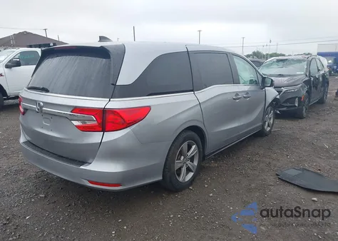 2019 Honda Odyssey Ex-L z USA, uszkodzony, nr VIN 5FNRL6H73KB123556